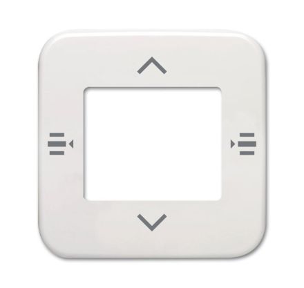 Busch-Jaeger 6108/61-214 Central plate for control element 6-way alpine white