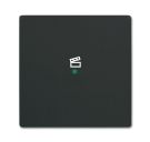 Busch-Jaeger 6233-10-885 Rocker switch, 1-way, with symbol 'Scene' black matt