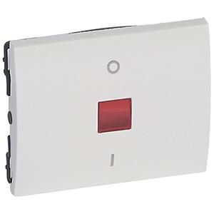Legrand 777018 Control rocker 0/1 Galea Ultrawhite white, (white)
