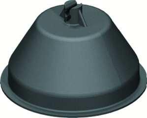 OBO Bettermann 165 KR for filling with concrete roof cable holder, 5218861
