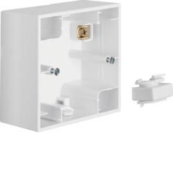 Berker 10417009 Surface-mounted housing 1-way polar white, glossy Berker K.1