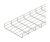 OBO Bettermann 55 300 A2 55x300x3000mm stainless steel heavy mesh cable tray SGR, 6000925