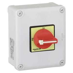 Schneider Electric VC1GUN in housing 3P 20A UL EMERGENCY STOP main switch