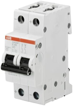 ABB Stotz-Kontakt S202MT-Z35UC Z35A 2-pole 10kA circuit breaker, 2CDS272065R0548