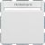 Berker 16406099 Relay switch with central piece for hotel card polar white including Berker Q.1/Q.3