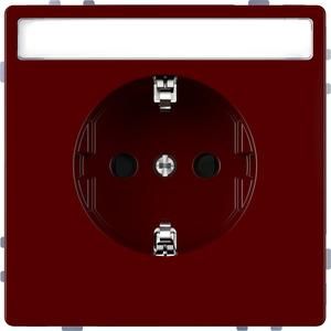 MERTEN MEG2302-6006 SCHUKO socket ruby red System Design