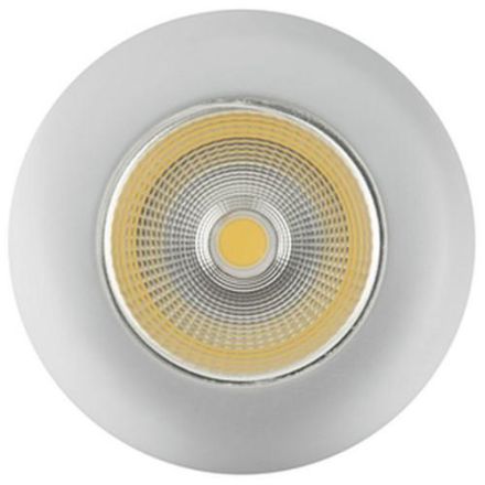 Nobile 1856806123 ECO Flat IP44 8W chr-matt 3000K 38° LED recessed ceiling spotlight