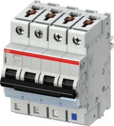 ABB Stotz-Kontakt S403M-D50NP, S403 M-D50NP miniature circuit breaker D,50A,NP,10kA,4P,pluggable, 2CCS573103R8501