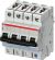 ABB Stotz-Kontakt S403M-D50NP, S403 M-D50NP miniature circuit breaker D,50A,NP,10kA,4P,pluggable, 2CCS573103R8501