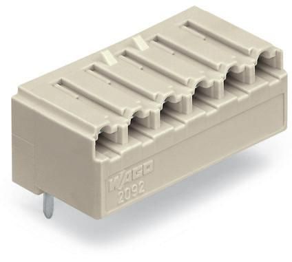 Wago 2092-1326 PCB connector pin 6p series 2092 lgr