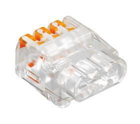 OBO Bettermann 61/325FL 3-conductor 0.2-2.5qmm transparent universal terminal, 2054454