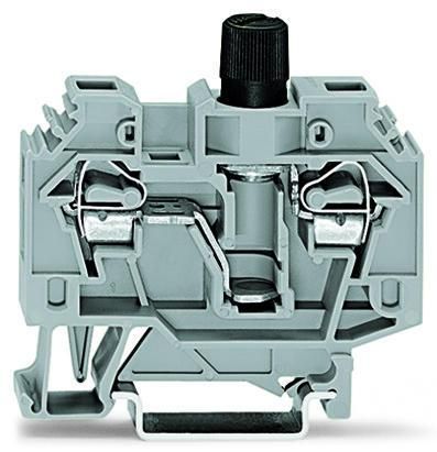 Wago 282-128 6qmm grey 2 conductor fuse terminal