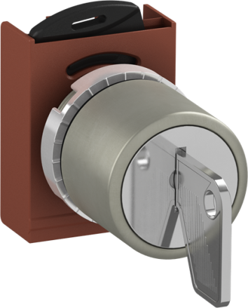 ABB Stotz-Kontakt 1SFA184403R9006 P9MSCI0C95 2-Pos. Metal key switch