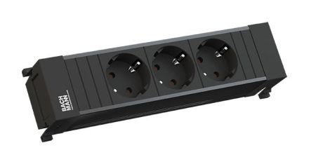 Bachmann 317.117 317117 3-way protective contact socket