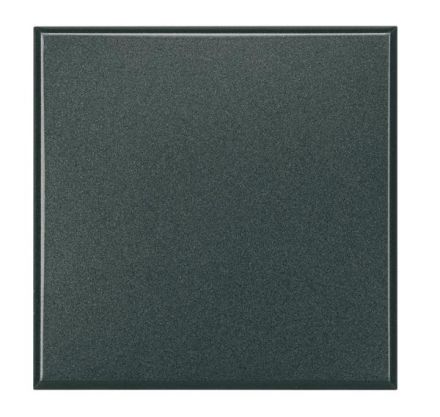 Bticino HS4951 blank cover 2 modules, (black)