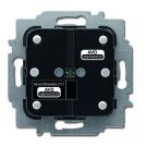 BUSCH-JAEGER 6212/2.1 f@h pushbutton/dimming actuator | 2-fold, 1 output