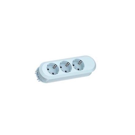 Bachmann 387.2701 SMART 3xCEE7/3 1.5m Berry Blue table socket
