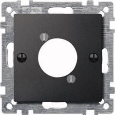 MERTEN 468914 central plate anthracite System M