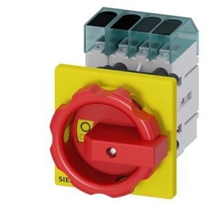 Siemens 3LD3254-0TL53 switch disconnector 3LD3 Iu=32A 3-pole+N 11.5kW red/yellow