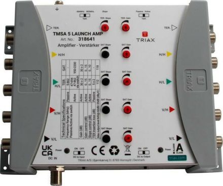 Triax 318641 TMSA 5 LAUNCH AMP line amplifier