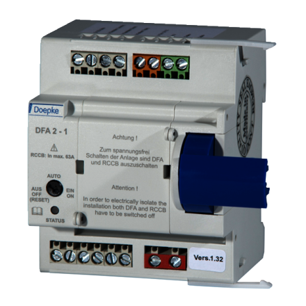 Doepke 09100112 DFA 2 - 1 24V AC/DC remote switch