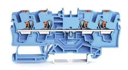 Wago 2204-1404 terminal block 0.5-6qmm 1 level 4kl bl 32A