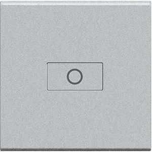 Bticino NT4916M2A axial rocker light 2m TECH, (aluminium)