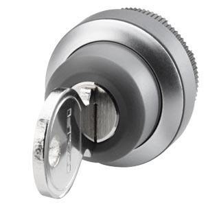 Siemens 6AV7674-1ME00-0AA0 key switch for extension units 22mm round plastic.