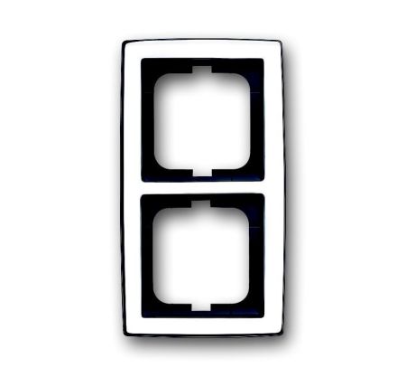 Busch-Jaeger 1722-80G cover frame, 2-way frame chrome gloss