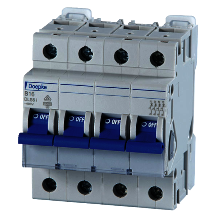 Doepke 09916174 DLS6I B20A 4-pole 10KA circuit breaker