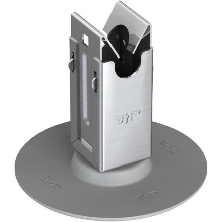 Pröpster 111 632 V2A-PA6 D:8mm Type B adhesive pad LH:45mm roof cable support
