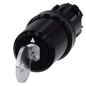 Siemens 3SU1000-5BP31-0AA0 key switch CES 22mm round II