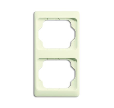 Busch-Jaeger 1732 KA-22G cover frame, 2-way frame ivory/white