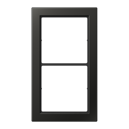 Jung FDAL2982AN frame, 2-way, FLAT DESIGN, anthracite (painted aluminum)