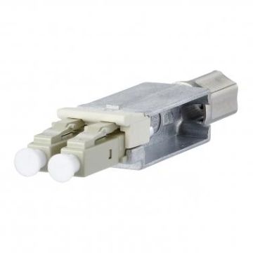 METZ CONNECT OpDAT LC-Duplex MM connector insert LWL IP67 Industry, 1402800820-I