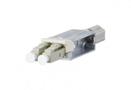 METZ CONNECT OpDAT LC-Duplex MM connector insert LWL IP67 Industry, 1402800820-I