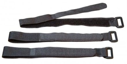 Kopp 328100097 Universal Velcro fastener 3 pieces black