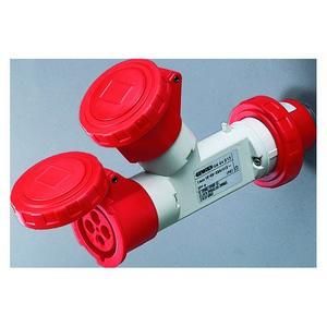 Gewiss GW64014 double coupling 400V 16A 6h 5P coupling