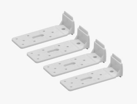 ABN flush-mounted (4 brackets as a set) mounting set (AZUUMS)