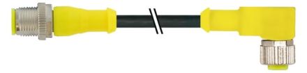 Murrelektronik 7357-40121-6540500 PUR 4x0.34 black UL/CSA+robot+drag chain 5m connection cables