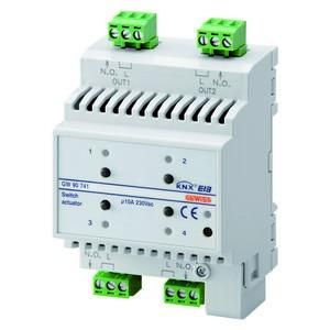 Gewiss GW90741 KNX 4 channel 10A DIN rail switch actuator