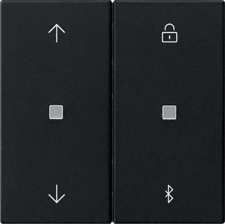 Gira 5367005 S3000 BT System 55 black blind and timer