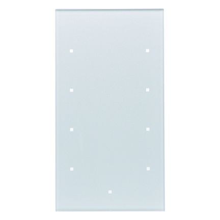 BERKER 75144034 KNX touch sensor glass | 4-fold, comfort | glass aluminum