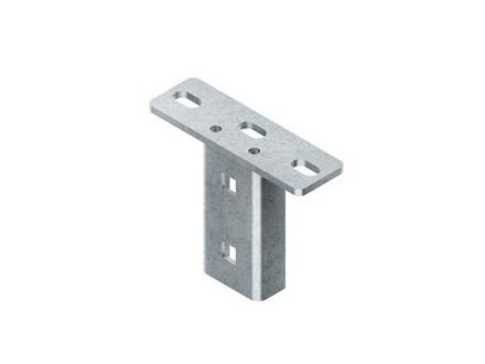 Niedax KU 4530 F for profile U 4530 steel hot-dip galvanized screw head plate