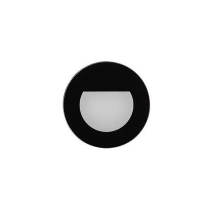 Brumberg 10158083 10158 230V AC 1.5W 3000K bk/gl LED recessed wall light