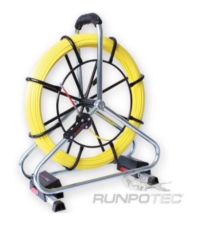 Runpotec 10061 6mm thread RG6 50m incl. reel professional set