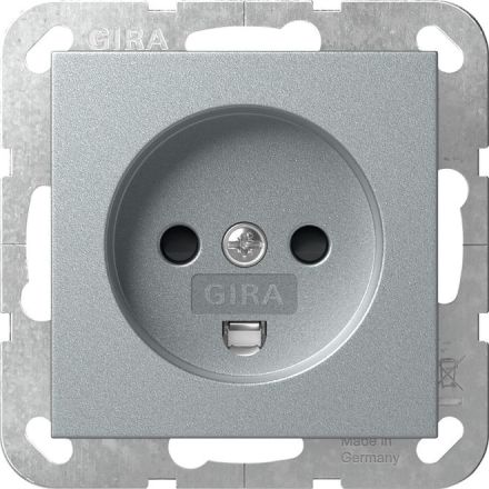 Gira 442226 Danish SH System 55 F Alu socket