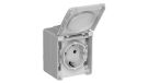 EFAPEL SAFETY EARTH SOCKET (SCHUKO TYPE) GREY