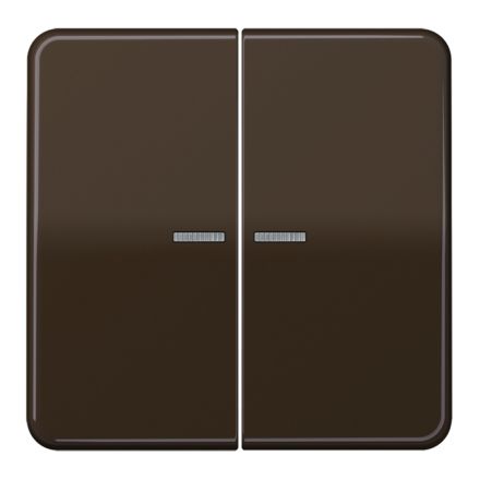 JUNG CD10921STRFBR KNX-RF button | 2-way | brown