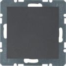 Berker 10091606 blind cover with central piece anthracite, matt Berker B.3/B.7